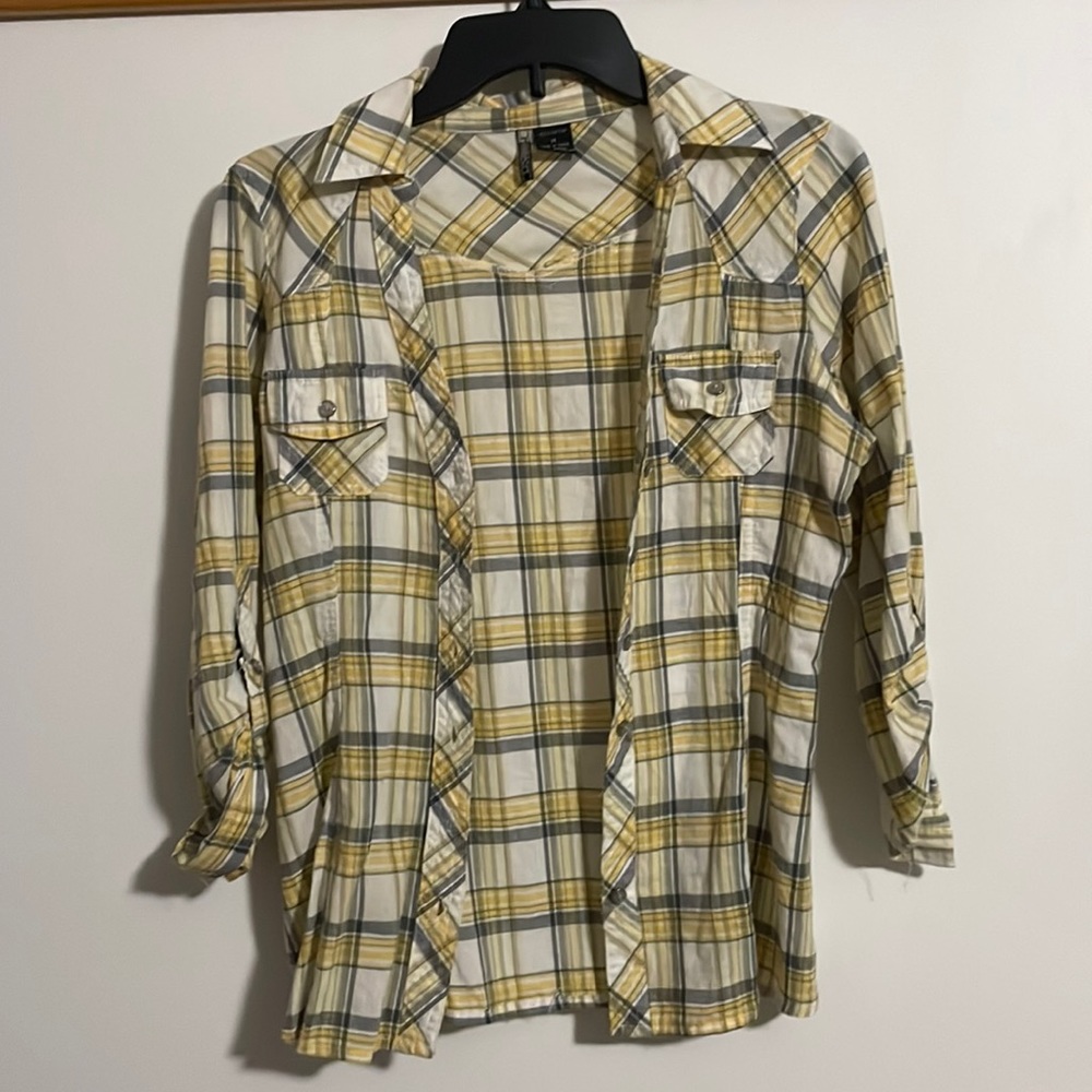 Plaid Button Down Shirt